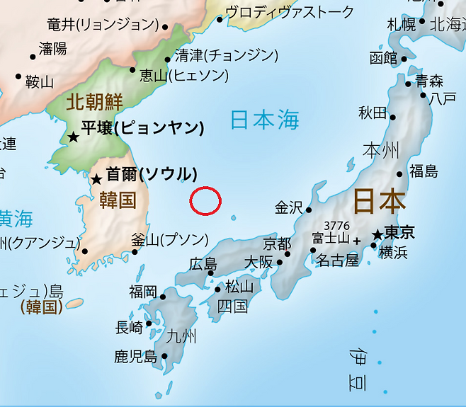 이퀄 어스 일본어판 지도에도 9일 현재 독도가 사라져 있다.