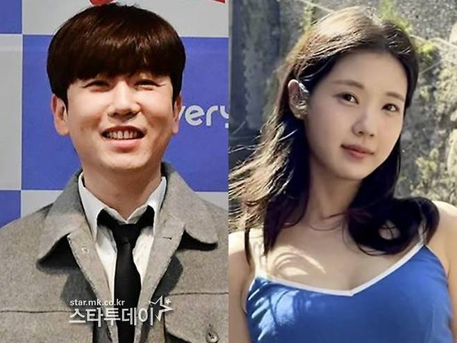 남창희, 윤영경. 사진|스타투데이DB, 윤영경 SNS