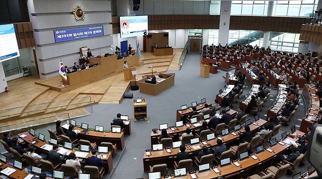 경기도의회 본회의 자료사진. 경기도의회 제공