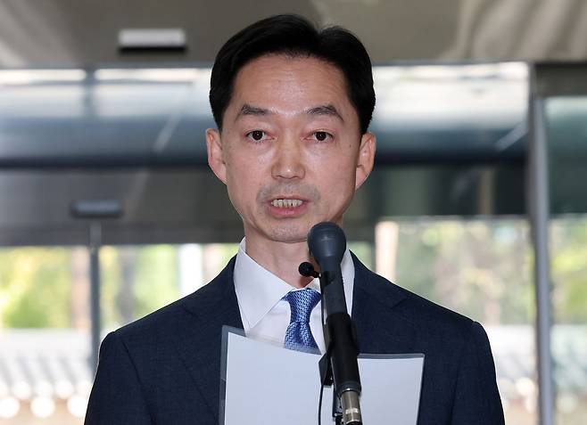 김지용 중수청장 후보자에 대한 인사청문회는 14일 열린다. 뉴스1