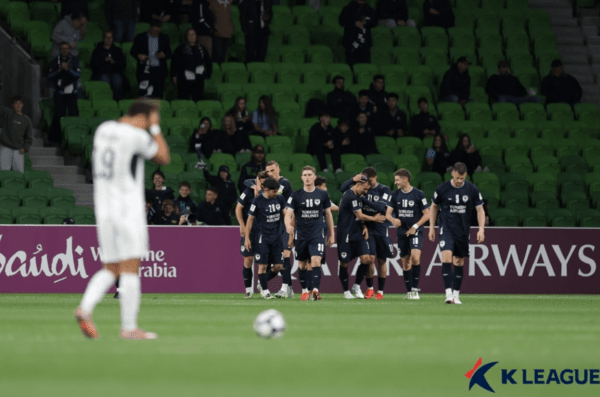14일 FC서울이 호주 멜버른 렉탱귤러 스타디움에서 열린 2026-2027 아시아축구연맹(AFC) 챔피언스리그2(ACL2) 조별리그 E조 2차전에서 멜버른 빅토리에 0-3으로 졌다. /사진=한국프로축구연맹