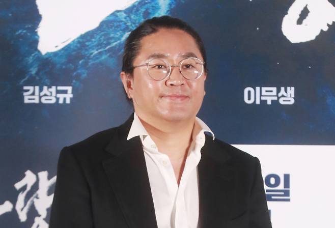 '명량' 김한민 감독(57)이 이소영 명창(42)과 결혼한다. 사진은 영화 '노량: 죽음의 바다'(감독 김한민) 언론시사회에 참석한 김한민 감독./스타뉴스