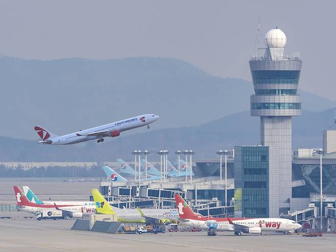 인천공항 모습.