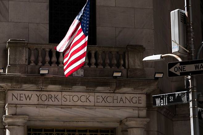 8월 7일(현지시간) 미국 뉴욕의 뉴욕증권거래소(NYSE) 전경. /사진=뉴시스