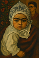 Frida Kahlo.png 지브리 포함 AI 그림체 38개 비교 (ChatGPT)