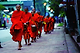 출처: 이른 아침 탁발에 나선 승려들