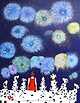 출처: 박하늬 작가의 <한여름밤>,캔버스에 혼합 재료, 80.3x116.8cm, 72.7x116.8cm (2점), 2017